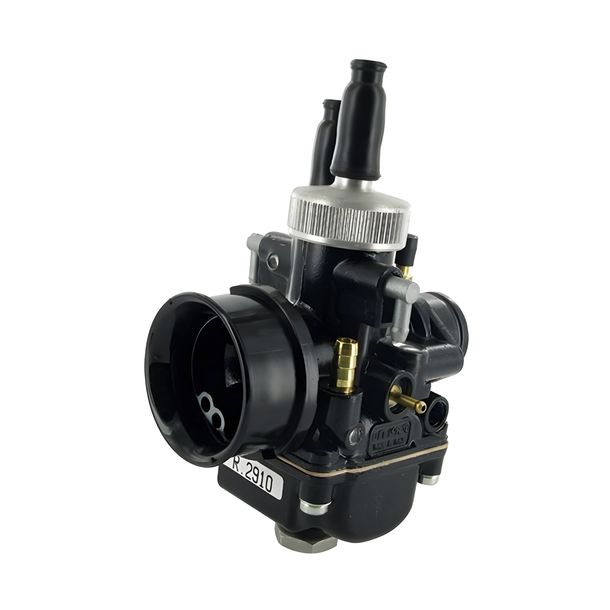Carburador marca Stage6, Dellorto Racing negra edición MKII, 19 mm, 5 mm tobera principal (tobera principal 92, tobera secundaria 50, aguja W7)