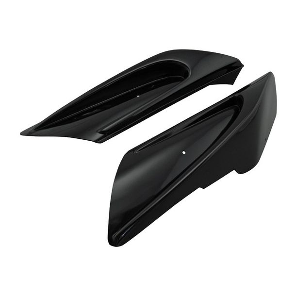 Seitenspoiler BCD Evolution für MBK Nitro / Yamaha Aerox, schwarz (Ref. BDC00402)