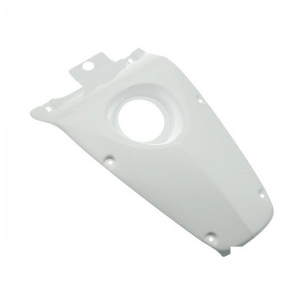 Soziusabdeckung BCD Extrem für MBK Nitro / Yamaha Aerox, weiß  (Ref. DDS00101)