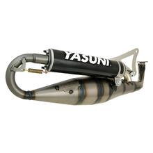 Système d'échappement Yasuni Carrera 16 carbone aramide pour Minarelli horizontal, Yamaha Aerox Cat, Aprilia SR Racing LC Malaguti F12 Phantom AC Neos MBK Nitro Jog