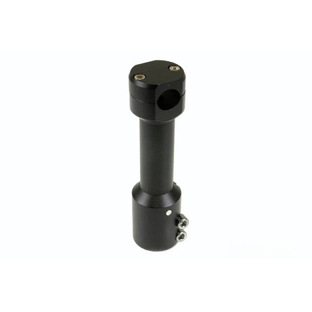 Lenkerverkleidung Nitro / Aerox Schwarz Metall