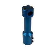 Morsetto manubrio STR8 per Yamaha Aerox / MBK Nitro, blu