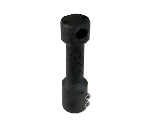 bride de guidon STR8 pour Yamaha Aerox / MBK Nitro, reallook carbone