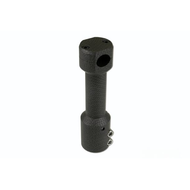 Handlebar clamp STR8 Yamaha Aerox / MBK Nitro, real look carbon