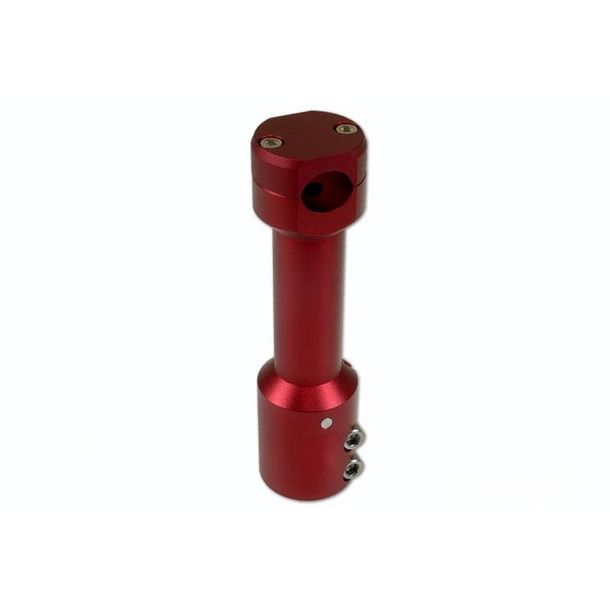 Lenkerklemme STR8 für Yamaha Aerox / MBK Nitro, rot