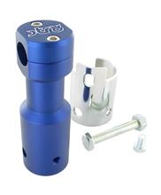 Morsetto manubrio STR8 per Peugeot Speedfight / Trekker / Vivacity, blu opaco