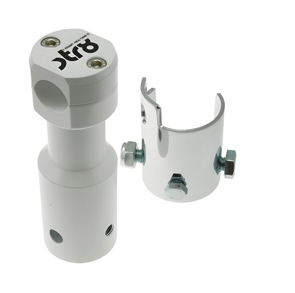 Lenkerklemme STR8 für Peugeot Speedfight / Trekker / Vivacity, weiss