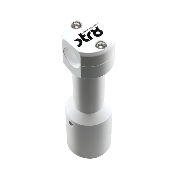 Handlebar clamp STR8 for MBK Booster / Yamaha BWs, white
