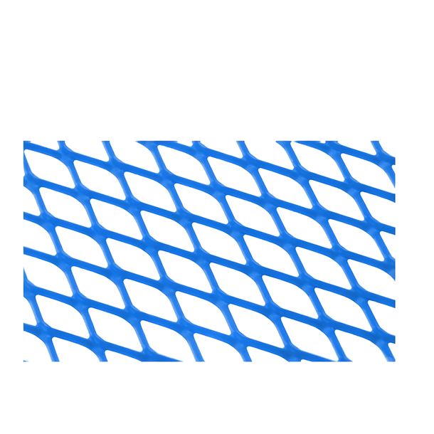 Racing Grid STR8 strong quality, 30x30cm, fine hole spacing, blue anodized