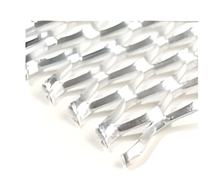 Racinggitter STR8 strong quality, 50x50cm, mittlerer Lochabstand, blau eloxiert