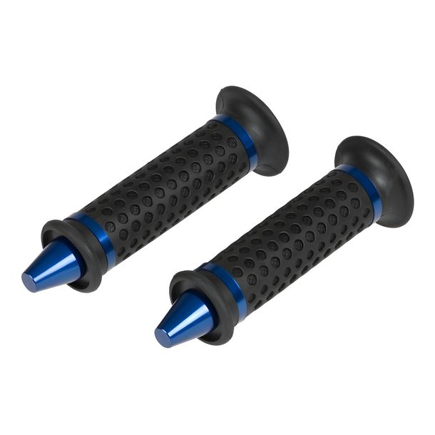 Lenkergriffe STR8 Kegel, blau eloxiert