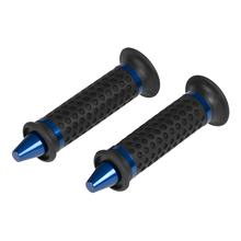 Lenkergriffe STR8 Kegel, blau eloxiert