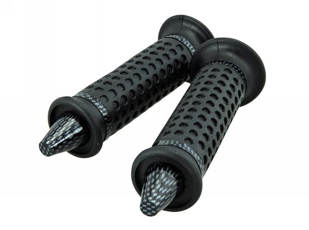Lenkergriffe STR8 Kegel, carbon-look