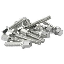 Motordeckel Schraubenset STR8 New-Style für Minarelli, silber