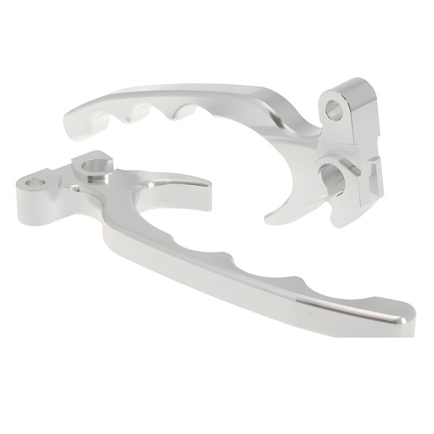CNC Bremshebel STR8 Aggressive für Derbi Senda, chrom