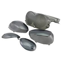 Blinkergläser und Rüchlicht STR8 für MBK Ovetto / Yamaha Neos, schwarz