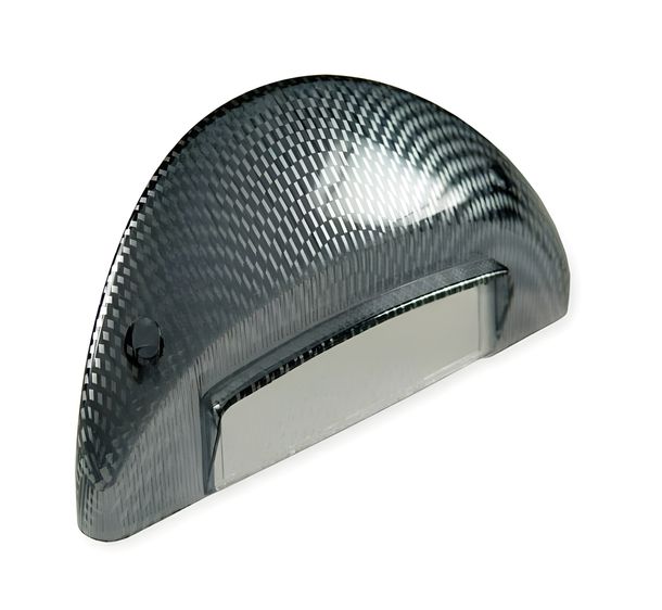 Rücklichtglas STR8 für MBK Nitro / Yamaha Aerox / CPI Hussar / Italjet Dragster, carbon-look