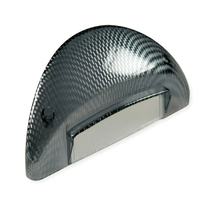 Rücklichtglas STR8 für MBK Nitro / Yamaha Aerox / CPI Hussar / Italjet Dragster, carbon-look