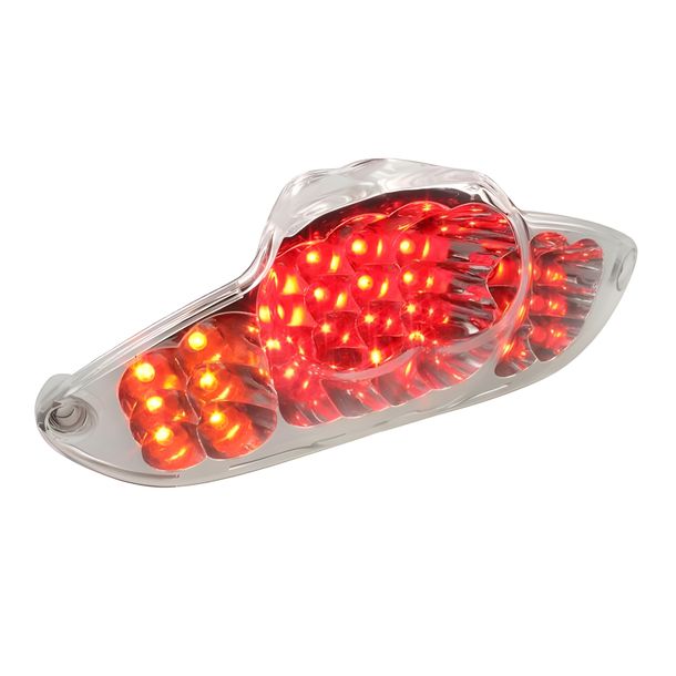 Rücklicht STR8 Japan - Style LED, inkl. Blinkerfunktion für Gilera Runner (ab Bj. 08 / 2005), mit Prüfzeichen