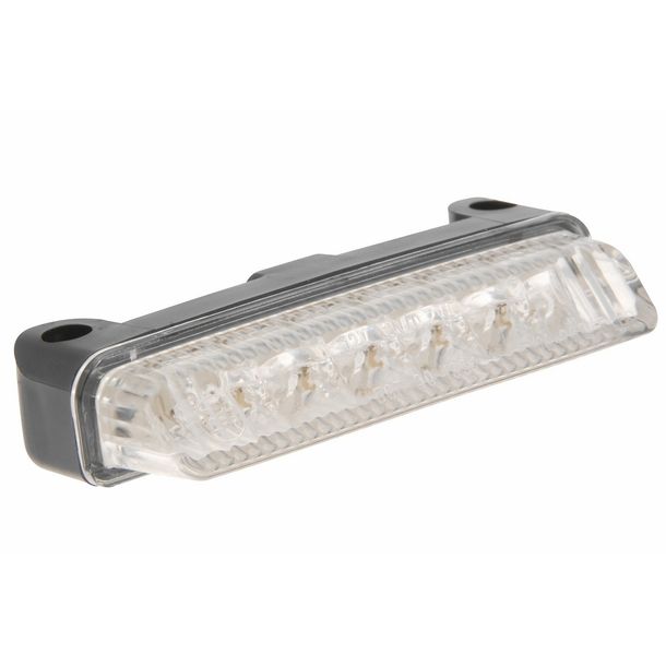 Rücklicht STR8 MINI LED, universal, weiß, mit CE-Nummer