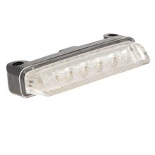Rücklicht STR8 MINI LED, universal, weiß, mit CE-Nummer