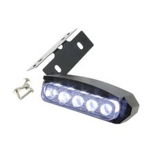 LED Nummernschildbeleuchtung STR8, inkl. Gehäuse, mit E-Prüfzeichen, schwarz