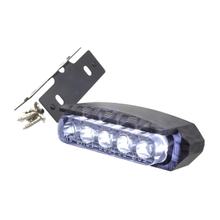 LED Nummernschildbeleuchtung STR8, inkl. Gehäuse, mit E-Prüfzeichen, real carbon look