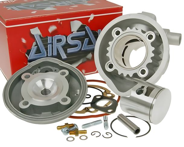 Cylinder kit Airsal T6-Racing Alu-Sport 70cc for Minarelli LC – Bild 2