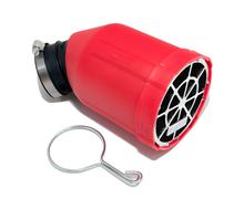 Racing Doppler Filtre à air, filtre rouge boîte noire, calandre chromée