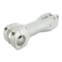 Manubrio morsetto Doppler per MBK Booster / Yamaha BWs, argento