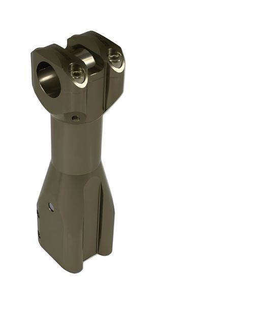 Handlebar clamp Doppler for MBK Booster / Yamaha BWs, titan