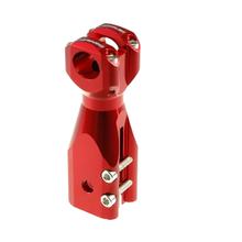 Lenkerklemme Doppler für Peugeot Speedfight, rot eloxiert