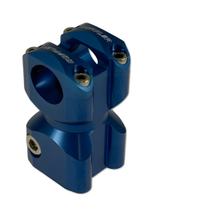 Lenkerklemme Doppler für Piaggio NRG, blau eloxiert