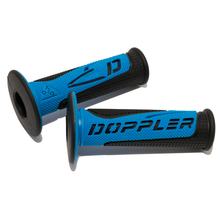Lenkergriffe Doppler Design Concept, schwarz / blau
