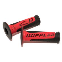 Lenkergriffe Doppler Design Concept, schwarz / rot