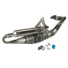 Système d'échappement Doppler titane RR-7 couché pour Minarelli, E-mark