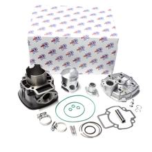 DR Evolution 70cc cilinderkit voor Piaggio LC (incl. wateraansluitadapter nieuw voor Piaggio-modellen, lange draad)