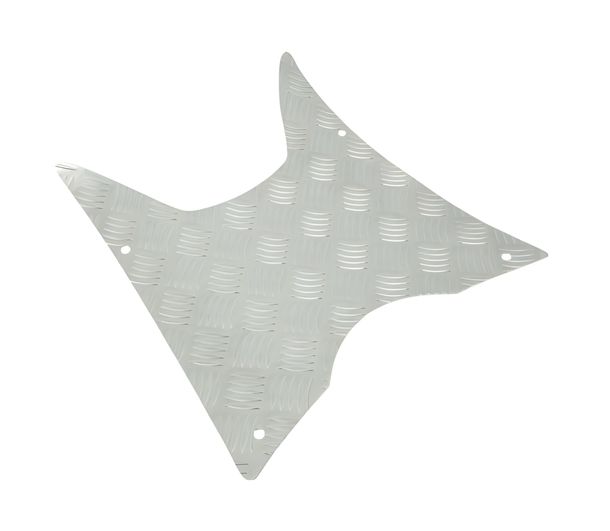 Trittbleche BSB Riffelblech, QMA139 / QMB 139, z. B. für REX RS450, GY6 Motor