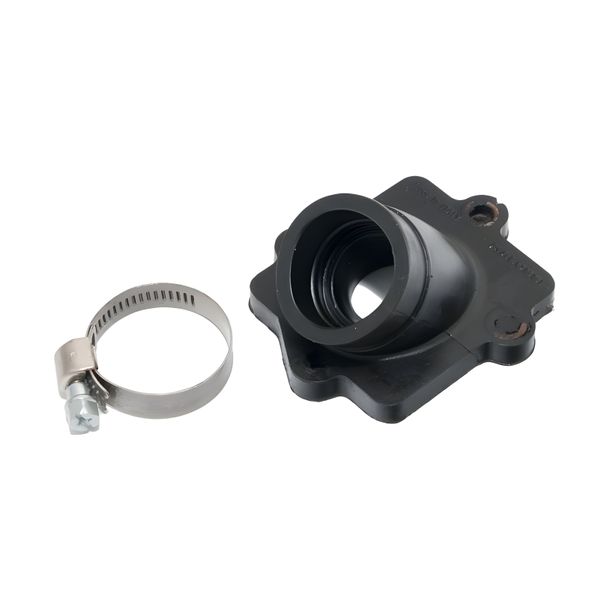 Collettore, Malossi, corto risonanza dritto per Minarelli orizzontale, NBR 22mm avanti collegamento / 28mm