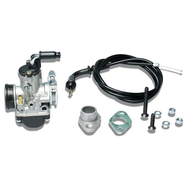 Vergaserkit Malossi, Dellorto PHBG 19 für Sym Jet SportX SR (inkl. Ansaugstutzen und Gaszug)