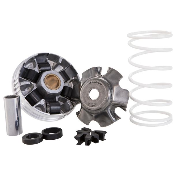 Variator Malossi Multivar 2000 für Piaggio 50ccm ab 98 - Runner, NRG extreme, D.N.A, Gegendruckfeder: weiß , Gewichte: 19x15,5