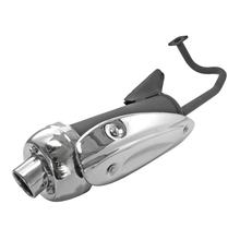 Auspuff GY6,ohne Sekundärluftsystem , Motortyp 139QMB / 139QMA
