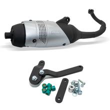 Výfukový systém LeoVince Kompletní systém TOURING s homologací, ocel pro Kymco Agility 50 2T RT 16 / People 50 Eco Kat / Bet & Win 50 LC / Super 8 50 2T / Super 9 50 AC / Top Boy 50 ON.OFF / Vitality 50 / YUP 50