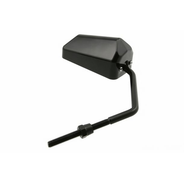 Spiegel STR8 F1-Style, universal, schwarz, M8 Gewinde (inkl. Adapter Linksgewinde)
