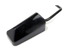 STR8 F1-spiegel, universeel, carbon-look/zwart, M8-schroefdraad (incl. adapter linkse schroefdraad)