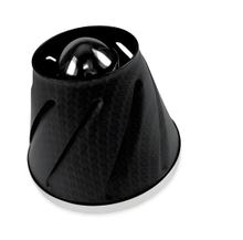 Luftfilter STR8 Helix, carbon-reallook (38 / 28mm)