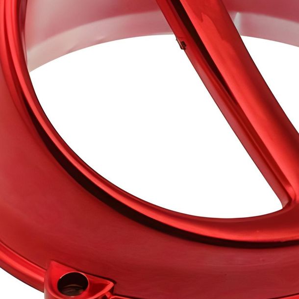 Lufthutzen Spoiler STR8 für Minarelli Yamaha Aerox rot – Bild 3