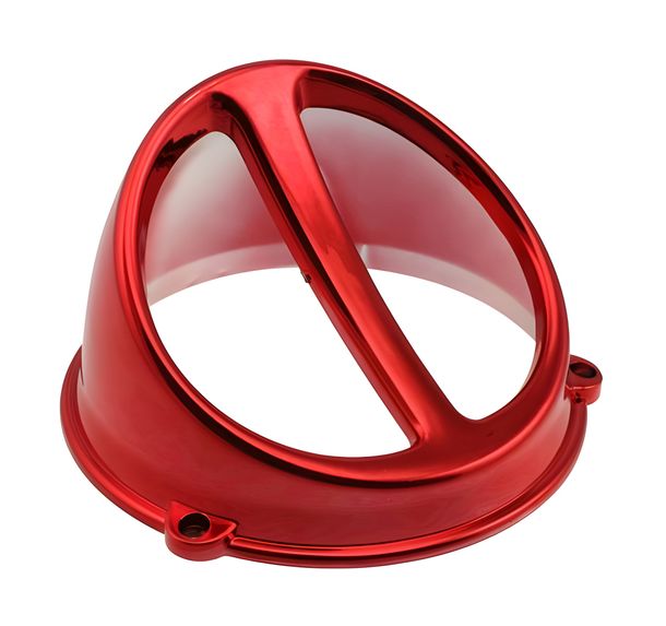 Lufthutzen Spoiler STR8 für Minarelli Yamaha Aerox rot – Bild 1