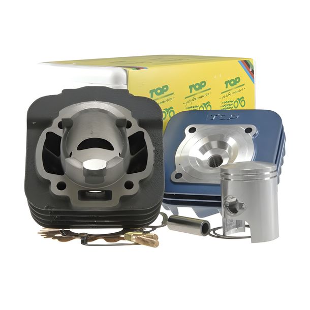 Zylinderkit Top Performances TROPHY 50ccm für Piaggio AC mit Zylinderkopf