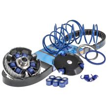 Variator Polini HI-SPEED KIT für Minarelli kurz (Variator, Keilriemen, 2 Gegendruckfedern, 2 Satz Gewichte, 1 Satz Kupplung